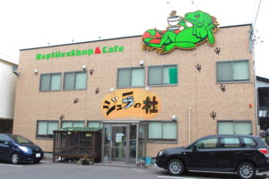 宮城県の爬虫類ショップ爬虫類Shop&Cafe ジュラの杜